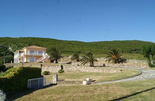 Porticciolo Apartment | Les Citronniers - View on the sea and the little harbor of Santa Severa