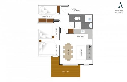 Vallandry Apartment | Les Clarines 1