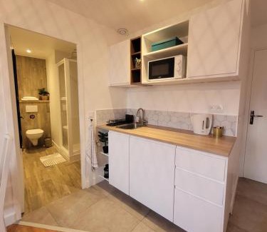 Noisy-le-Grand House | Les jardins du Carrousel - Chambre privée aménagée en T2