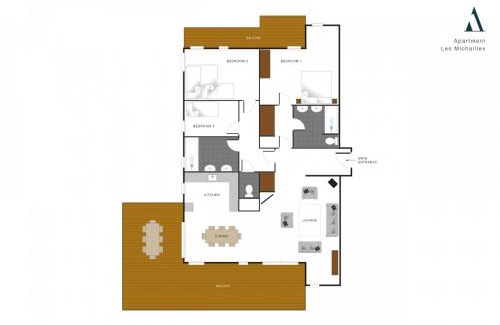 Vallandry Apartment | Les Michailles 510