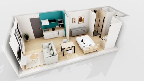 Rocabey - Alsace - Gare Apartment | Les Talards - 5 mn à pieds gare TGV