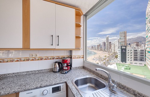 Benidorm Apartment | Levante Sunset Front line apartment Almadraba (R020)