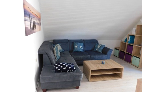 Waddewarden Apartment | Lichtblick Familienunterkunft für bis zu 5 Personen, mit Großer Sonnenterrasse