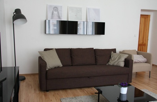 Zizkov Apartment | Light & airy flat near city center/Bright apartment in the center of Prague