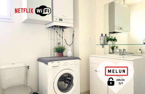 Melun Apartment | Lillas : Appartement Chill à 2 pas du Centre-ville de Melun