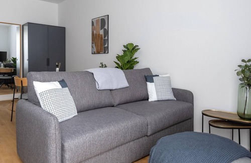 Bornstedt Apartment | limehome Potsdam | Suite L with terrace