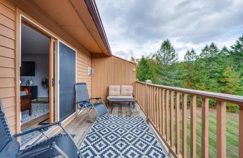 Lincoln Apartment | Lincoln Apartment with Balcony 2 Mi to Loon Mtn!