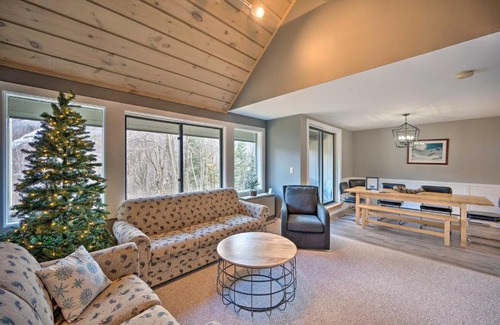 Lincoln Apartment | Lincoln Retreat with Village of Loon Amenity Access