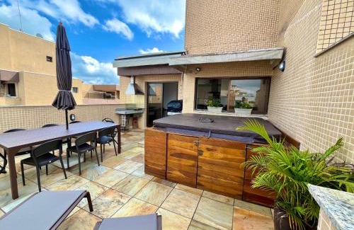 Riviera de Sao Lourenco Apartment | Linda COBERTURA com Jacuzzi e vista para o Mar