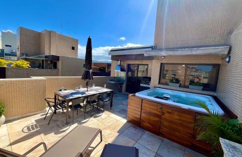 Riviera de Sao Lourenco Apartment | Linda COBERTURA com Jacuzzi e vista para o Mar