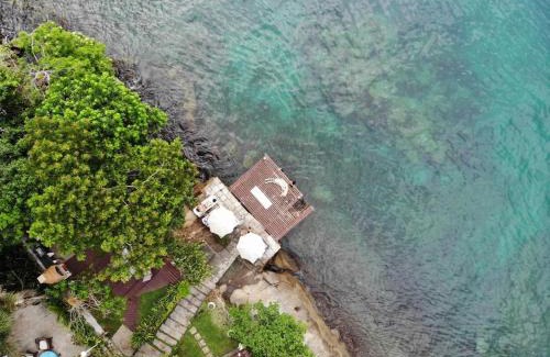 Ilha Grande House | Linda e espetacular Casa Frente ao Mar-Praia da Aripeba-Ilha Grande