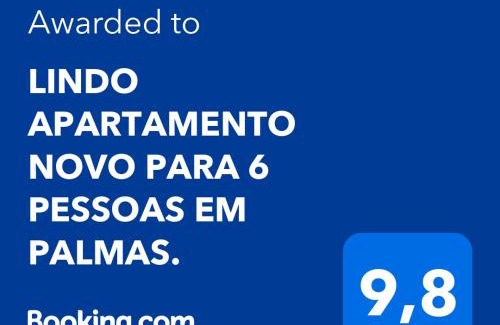 Governador Celso Ramos Apartment | LINDO APARTAMENTO NOVO PARA 6 PESSOAS EM PALMAS.