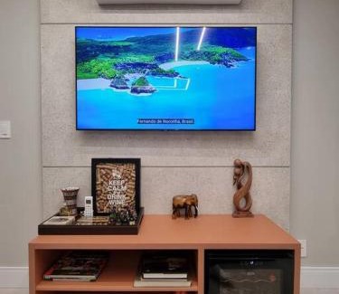 Centro Apartment | Lindo apto Frente MAR tudo novinho 2suítes+garagem