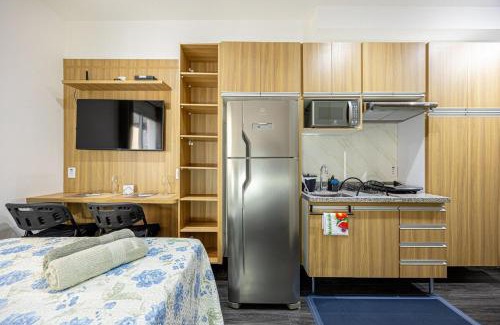 Santa Paula Apartment | Lindo estudio Sao Caetano Ap514