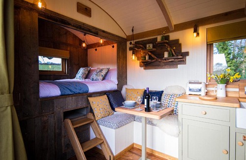 Trusham House | Little Ash Glamping - Luxury Shepherd's Huts