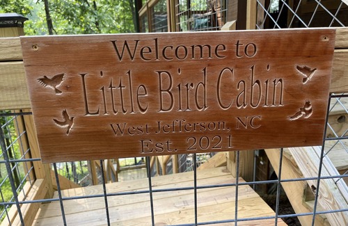 West Jefferson House | Little Bird Cabin on the New River