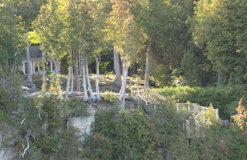 Gills Rock Cottage | Little House on the Bay---Door County Retro Style Spectacular water views