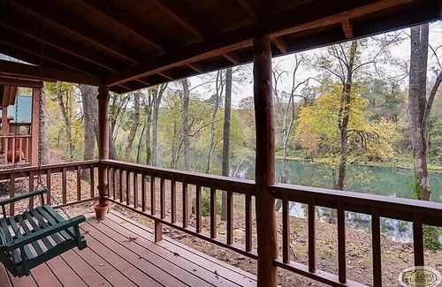Heber Springs Cabin | Little Red River Waterfront Cabin for a perfect fishing getaway for two!