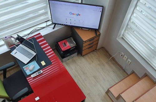 Doksan-dong Apartment | Living and work home office