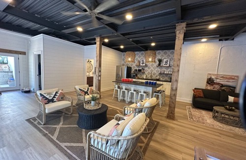 Mooresville Villa | Living the Dream: Luxurious Lakeside Home with New Private Pool and Poolhouse
