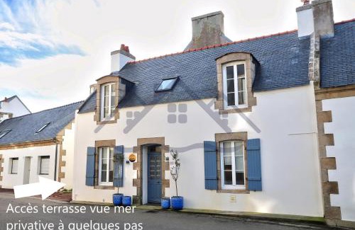 Treffiagat House | LocaLise - M4 - Ty Gwenn - La maison à la pointe de Lechiagat - Accès à deux pas d'une terrasse vue mer privative - Wifi inclus - Draps inclus - Animaux bienvenus