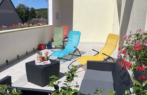 Camblain-Chatelain Apartment | Location Appartements 4 Pers. Avec Piscine "fauvette"