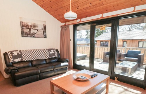 Otterburn House | LODGE 5, pet friendly, with hot tub in Otterburn