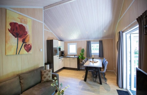 Oirschot Ski Chalet | Lodge in Brabant With Cozy Covered Terrace