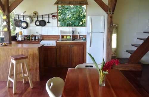 Pavones Cottage | Lodge in tropical forest, breathtaking view of the Pacific