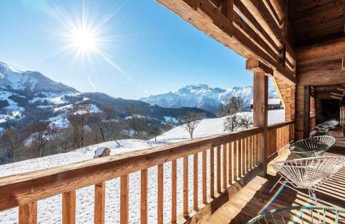 Manigod House | Lodge Les Murailles Luxury Unique Alpin Chalet Manigod La Clusaz