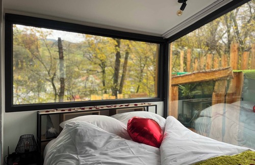 Orbey Cabin | Lodge with Hot Tub and sunny terrace in the heart of Alsace