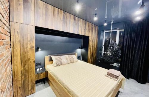 Dnipro Apartment | LOFT в RIVER PARK з джакузі