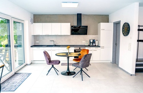 Treis-Karden Apartment | Loft 1 with a fantastic panoramic view of the Moselle, near Cochem and Elz Castle
