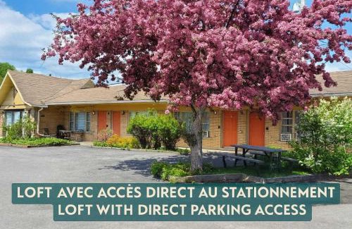 Ste Anne de Beaupre Apartment | Loft 17 - 2 min du Bord de l'eau Foyer & Barbecue