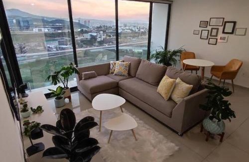 Queretaro Apartment | Loft con Vista Panoramica Milenio lll Queretaro