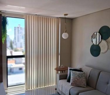 Centro Apartment | Loft decorado e equipado no Centro de Itajaí-SC