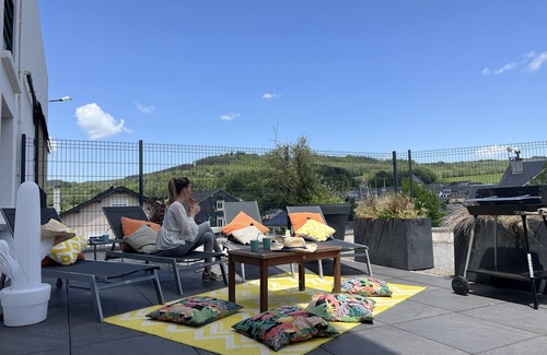 Lacaune House | Loft house 200 m2 14 persons +terrace panoramic mountain view