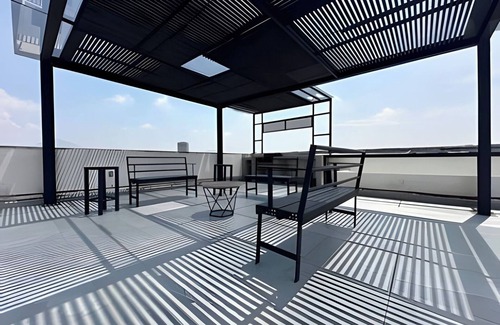 Mexico City Apartment | Loft in former garment factory