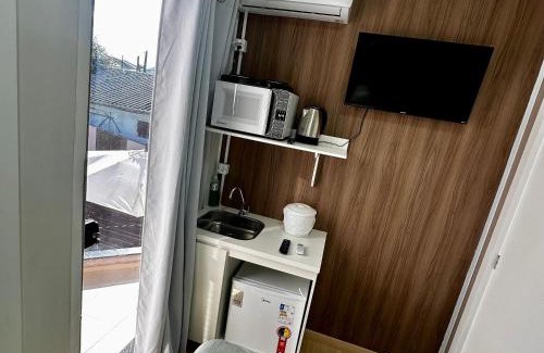 Esplanada Apartment | Loft Lux SM 10 (Smart TV, Ar condicionado, Cozinha)