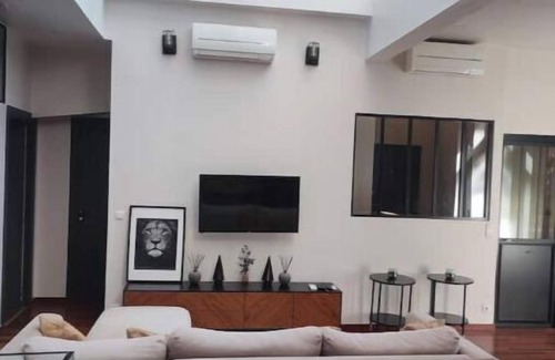 Combat Apartment | Loft Paris Centre Face au Parc des Buttes Chaumont