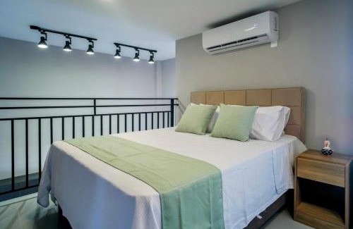 Jardim Oriental Apartment | LOFT Sensacional Congonhas Metrô SP Expo com AC