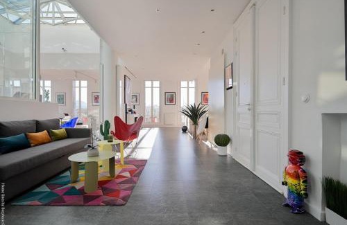 Le Rouet Apartment | Loft Stern, carré d'Or Marseille, 10 pers, 3 chambres, 260 m2, dernier étage