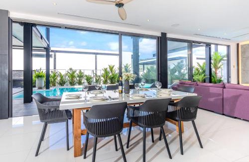 Ban Saiyuan Villa | Loft-Style Hyper Modern 4Br Villa Sunset garden 6 with 12x5m Salt Pool