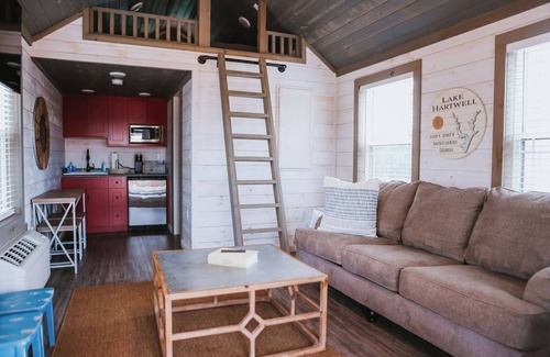 Dewy Rose Cabin | Loft Style Tiny Cabin - #4