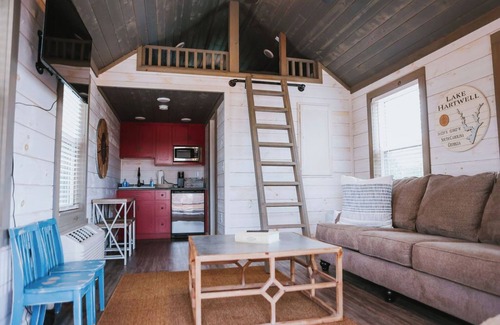 Dewy Rose Cabin | Loft Style Tiny Cabin - #4