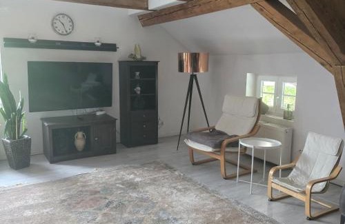 Oberdorla Apartment | Loftartiges Wohnen mit 4 separaten Schlafbereichen