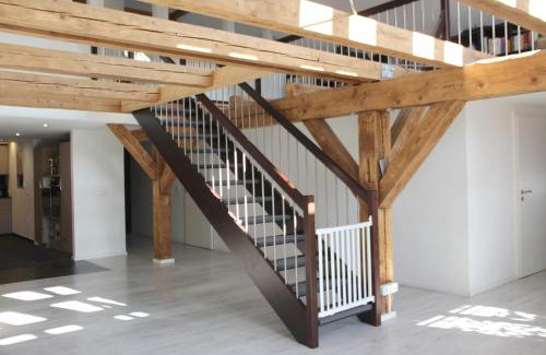 Oberdorla Apartment | Loftartiges Wohnen mit 4 separaten Schlafbereichen