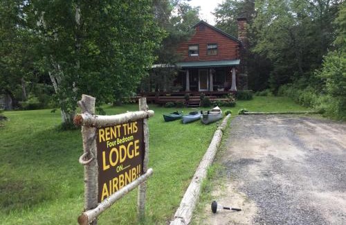 Caroga Lake House | Log Cabin Adirondack Lodge on State Trail System