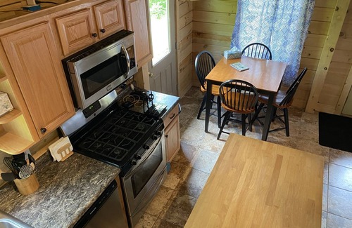 Newry Cabin | Log cabin~hiking, hunting, skiing, with direct snowmobile trail access.