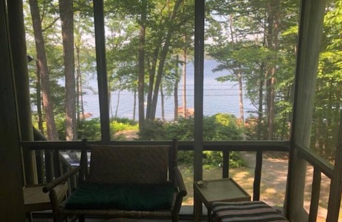 Lucerne-in-Maine Cabin | LOG CABIN IN LUCERNE DEDHAM MAY!